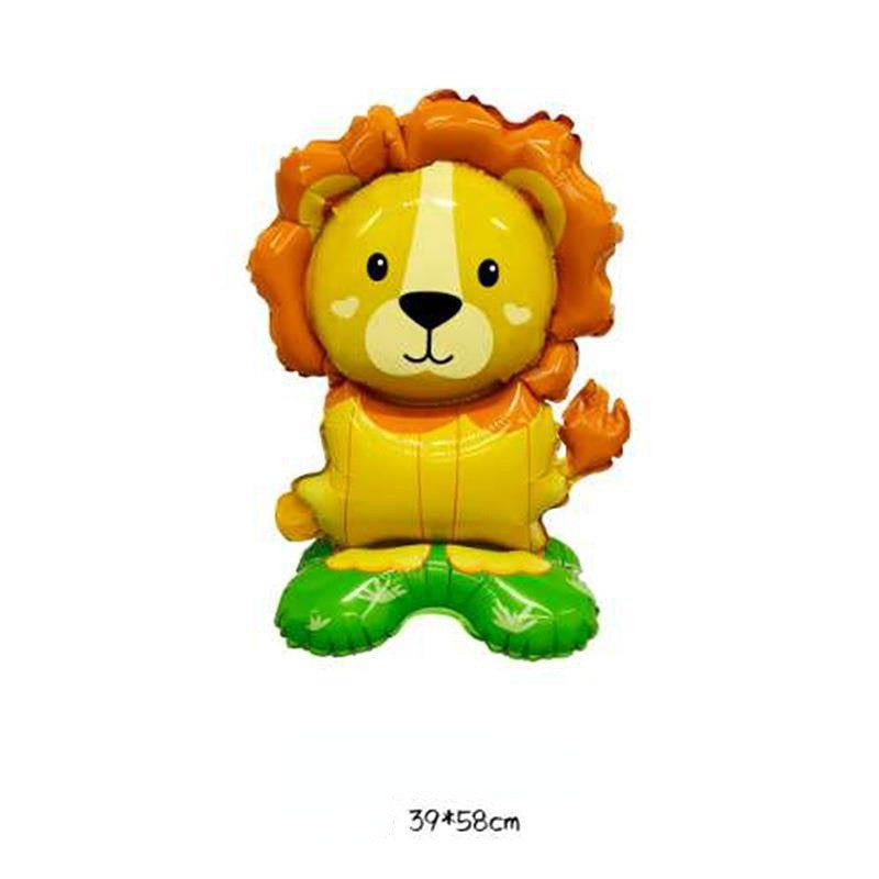 Billion Balloons Cute Cartoon Animal Standing Aluminum Film Balloon