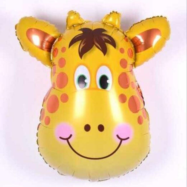 Billion Balloons Safari Jungle Animals Theme Head shape balloons
