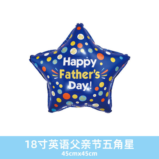 Fathers Day Joy Balloon 18inch English Blessing Wholesale
