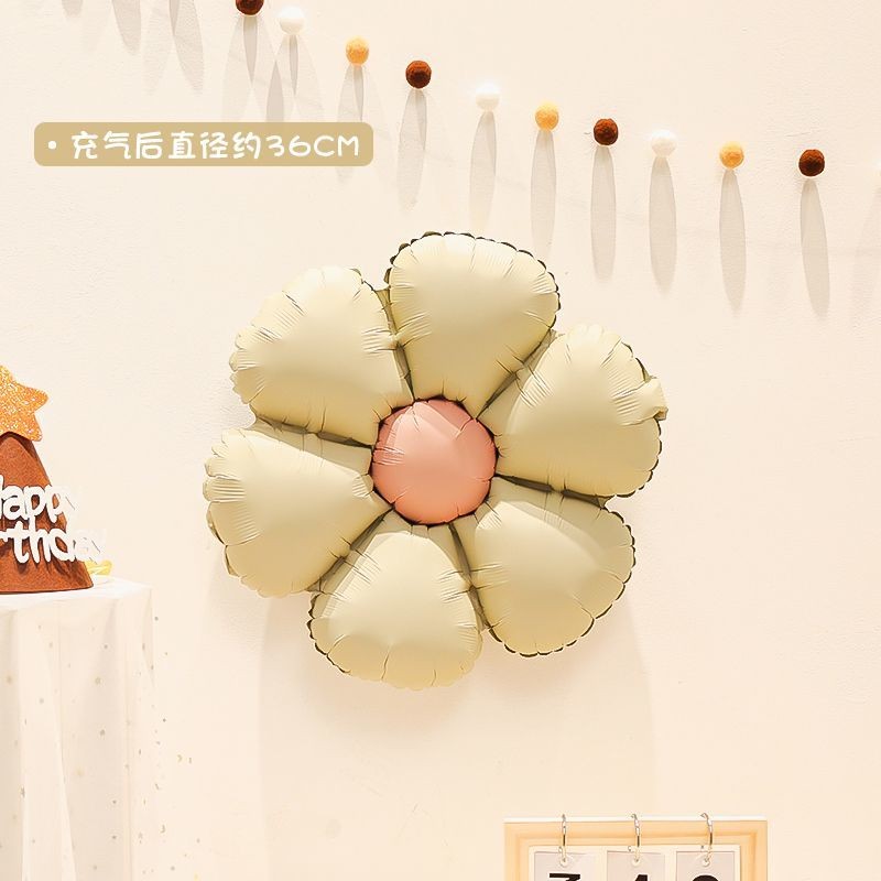 Billion Balloons INS Style Matte Bear Cake Aluminum Film Balloons Min.50PCS