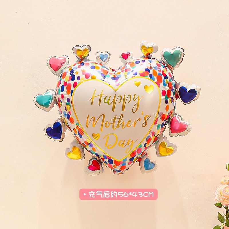 Mother's Day Decorative Aluminum Foil Balloons