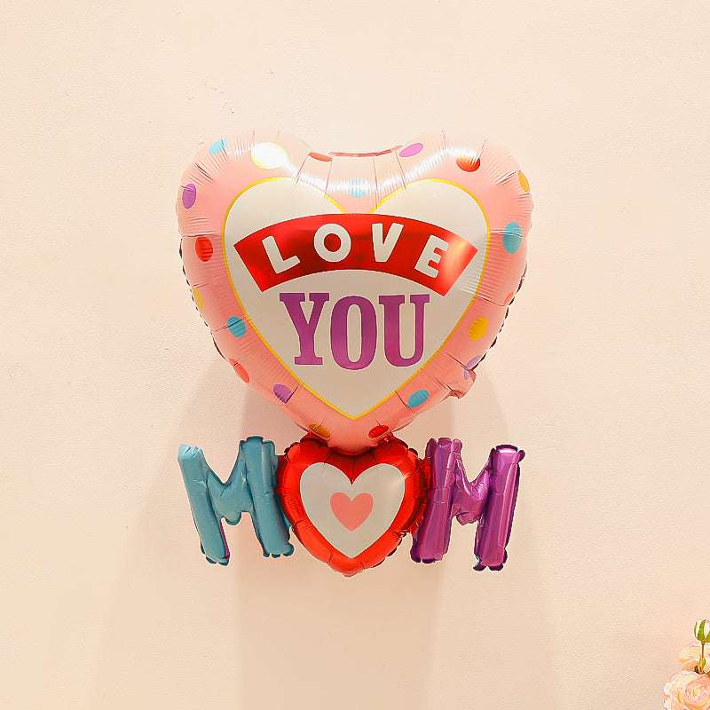 Mother's Day Decorative Aluminum Foil Balloons