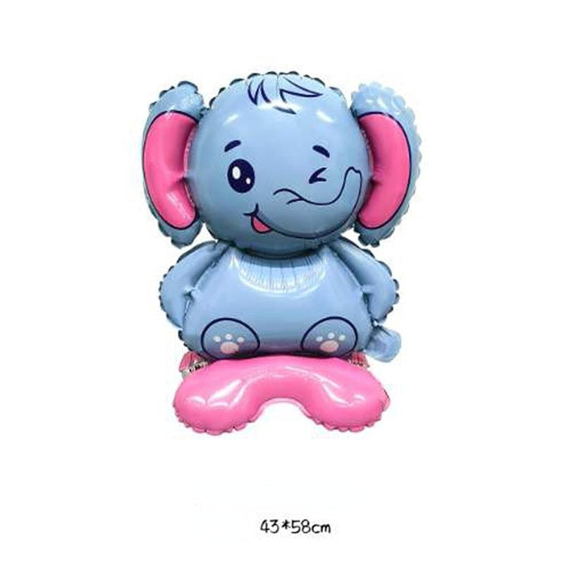 Billion Balloons Cute Cartoon Animal Standing Aluminum Film Balloon