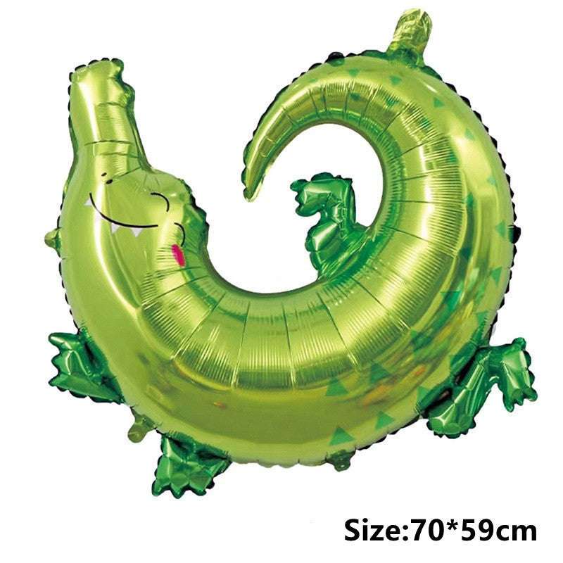 Billion Balloons Cartoon Animal Foil Balloon Cute Smile Balloons for Birthday Party Decorations