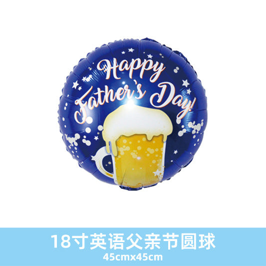 Fathers Day Joy Balloon 18inch English Blessing Wholesale