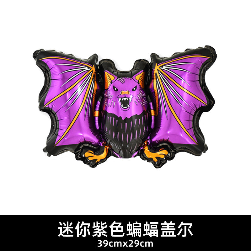 Mini Halloween Decor Balloons Ghost Festival Bat Pumpkin Skull Film Min.100PCS