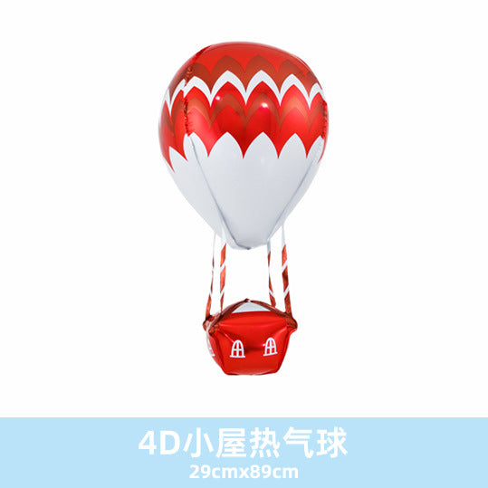 Promotional 3D 4D Floating Balloon Hot Air Gift Original Aluminum Film 50pcs Min.