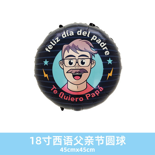 18inch Spanish Fathers Day Blessing Dad Joy Balloons Wholesale