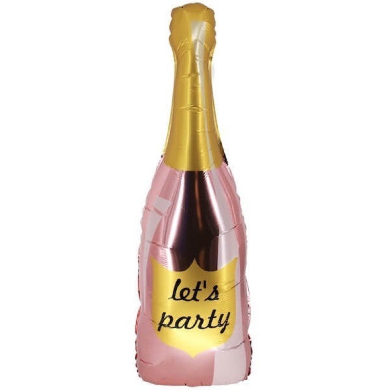Billion Balloons Big size Champagne Wine Bottle Aluminum Foil Balloon Min.50PCS