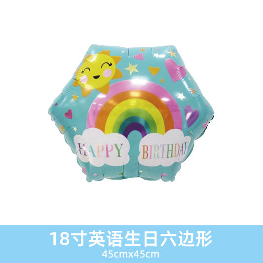 Wholesale 18inch Happy Birthday Balloon Decoration