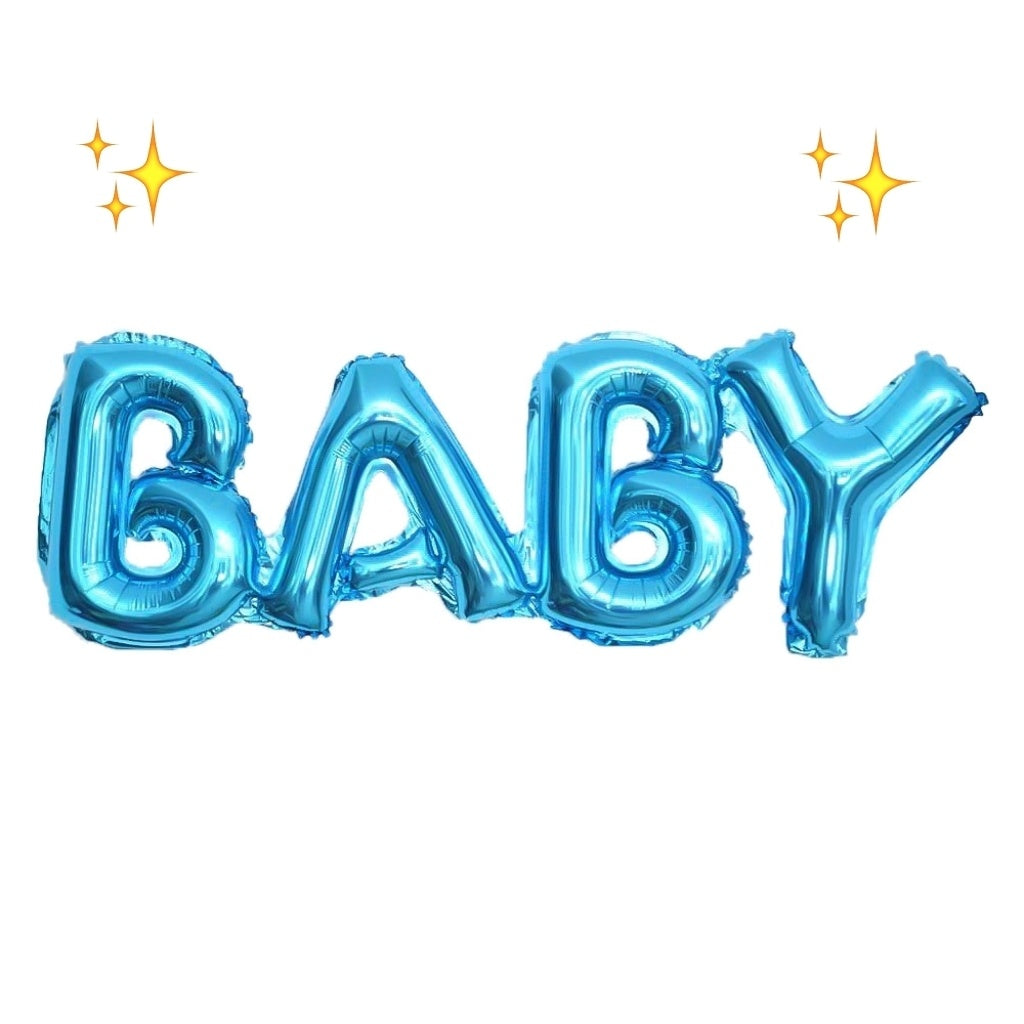 English Letter Balloon for Digital Party Aluminum Foil Decor 80*30cm Min.50PCS