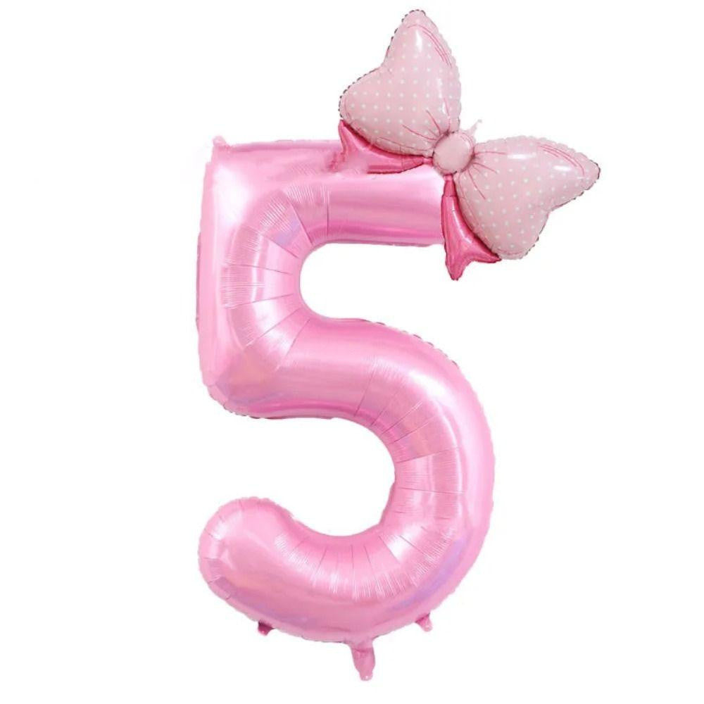 Billion Balloons Birthday Number Ballons, 40 Inch Princess Birthday Jumbo Number Balloon