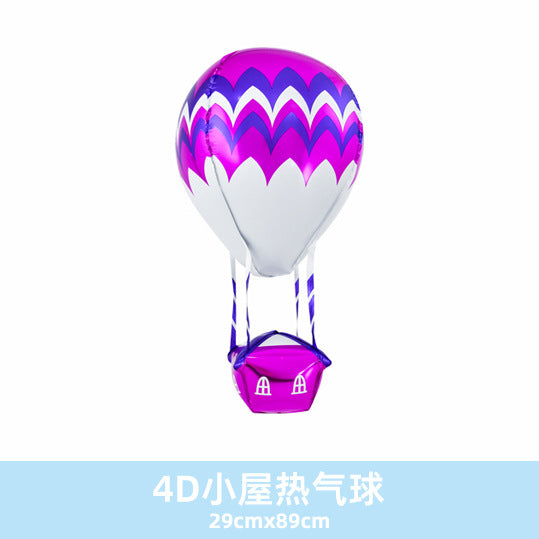 Promotional 3D 4D Floating Balloon Hot Air Gift Original Aluminum Film 50pcs Min.