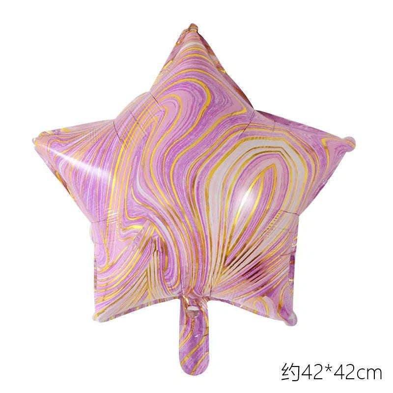 Billion Balloons New 18-Inch Love Star Aluminum Balloon Min.100PCS