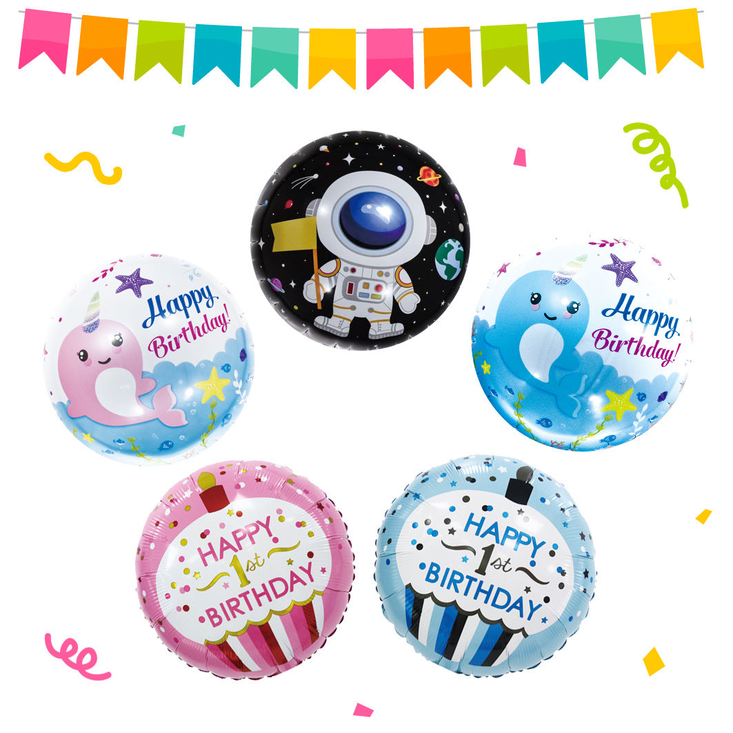 Wholesale 18inch Happy Birthday Balloon Decoration