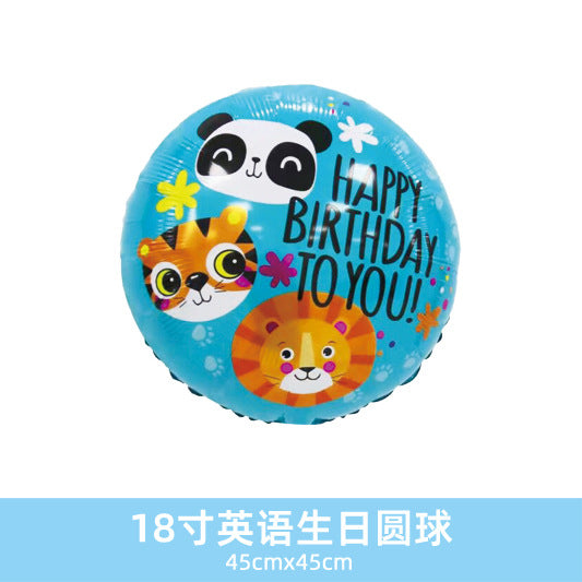 Wholesale 18inch Happy Birthday Balloon Decoration