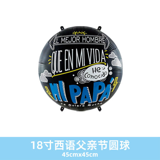 18inch Spanish Fathers Day Blessing Dad Joy Balloons Wholesale