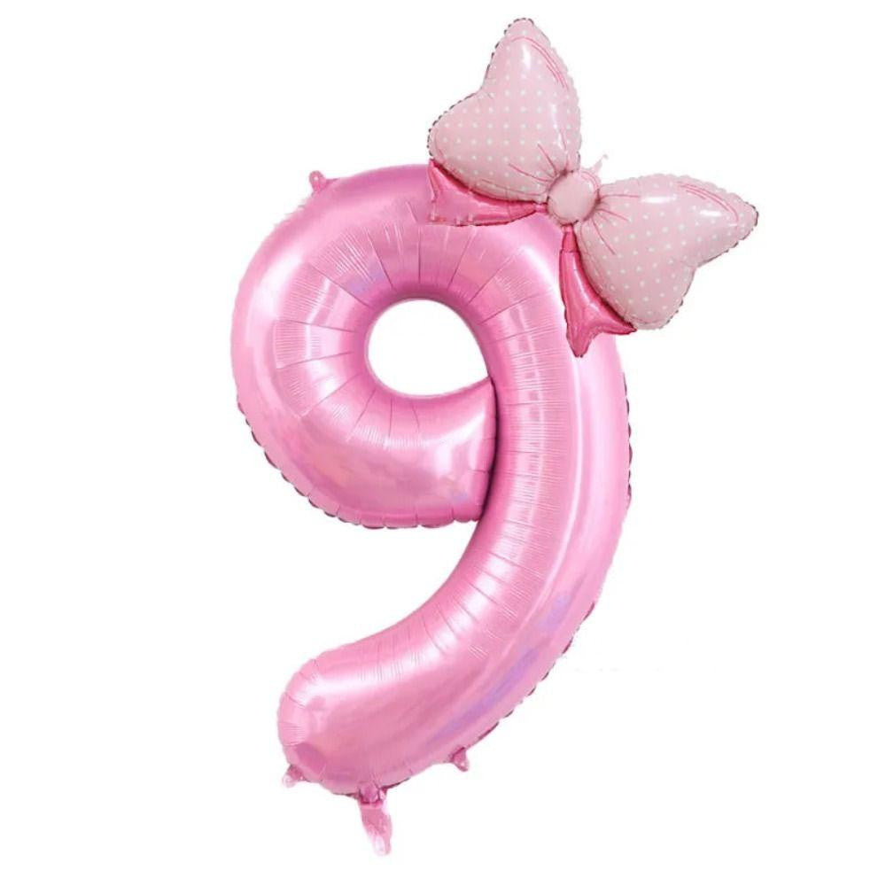 Billion Balloons Birthday Number Ballons, 40 Inch Princess Birthday Jumbo Number Balloon
