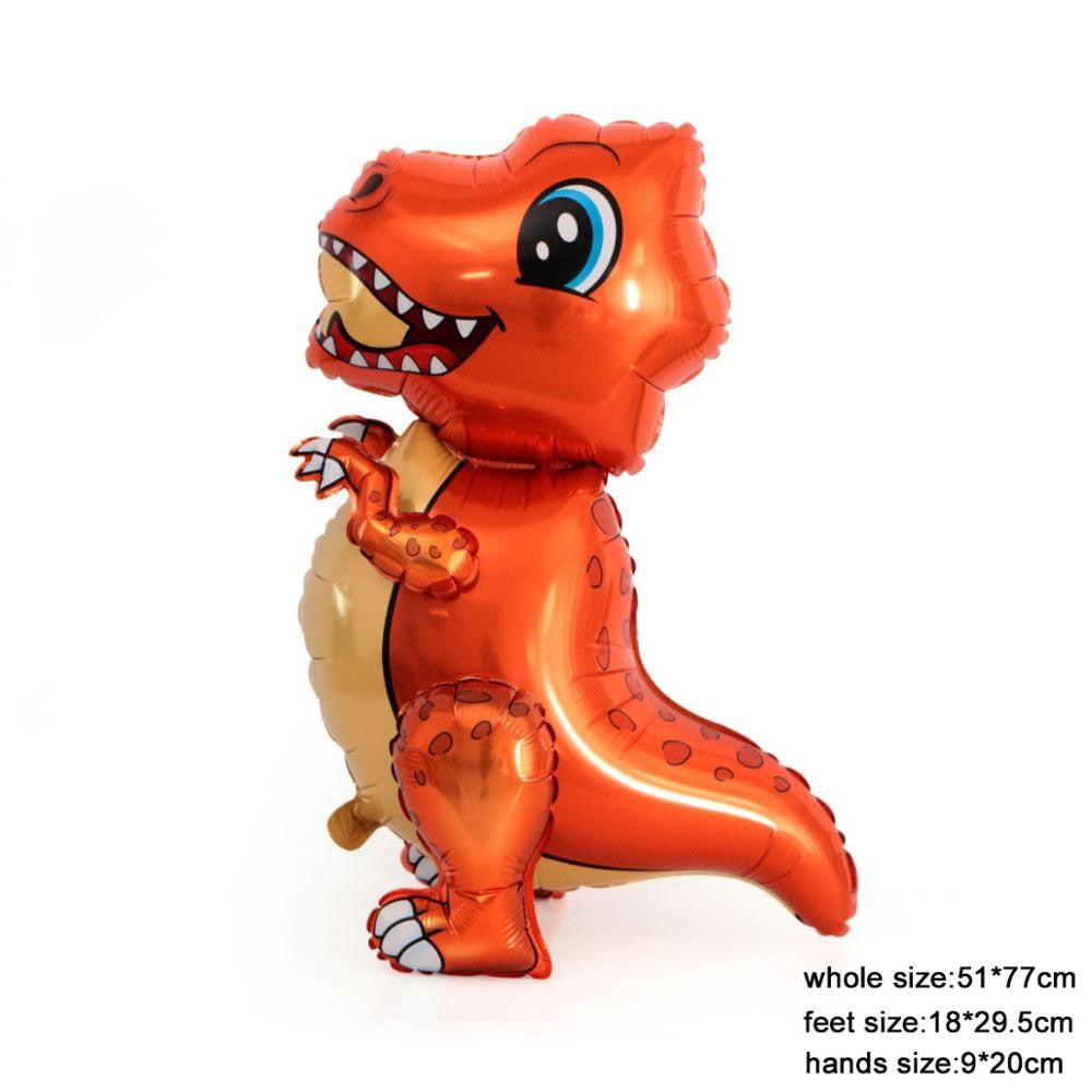 Billion Balloons 3D Standing Large Dinosaur Cartoon Aluminum Film Balloon