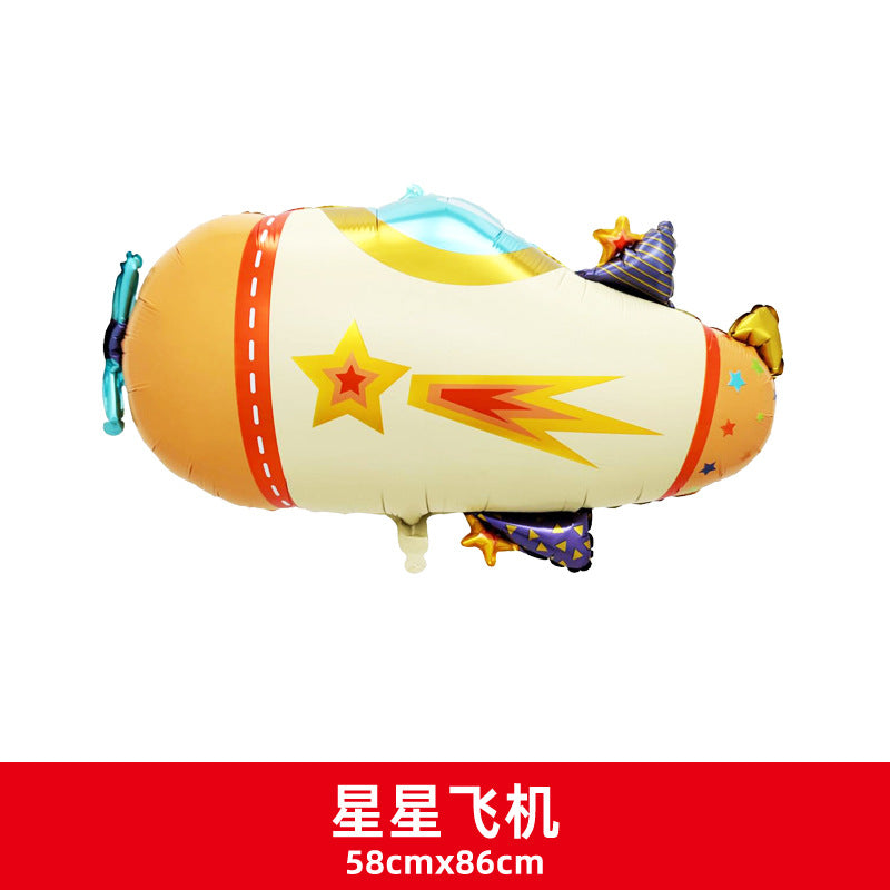 Chinese Valentine Matte Balloons Party Deco Leopard Submarine Design
