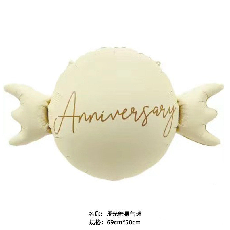 Billion Balloons Cream Caramel Color Theme Balloons Birthday Bear Birthday Balloon