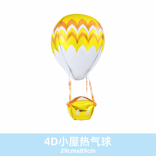 Promotional 3D 4D Floating Balloon Hot Air Gift Original Aluminum Film 50pcs Min.