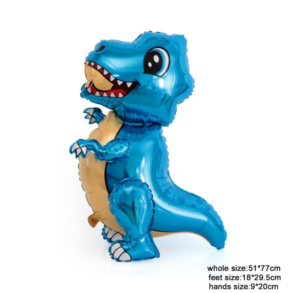 Billion Balloons 3D Standing Large Dinosaur Cartoon Aluminum Film Balloon