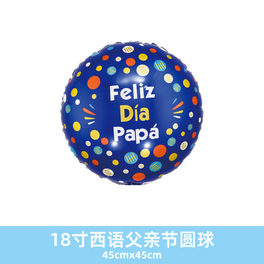 18inch Spanish Fathers Day Blessing Dad Joy Balloons Wholesale