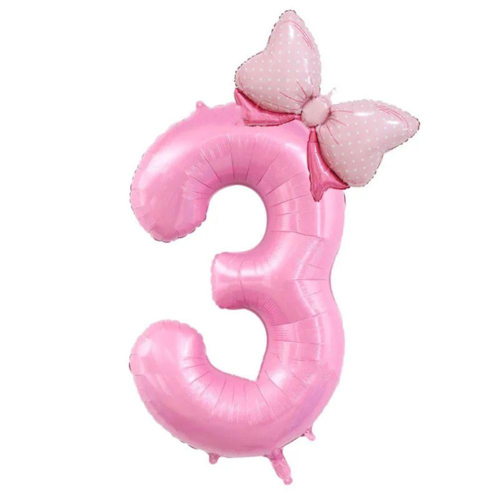 Billion Balloons Birthday Number Ballons, 40 Inch Princess Birthday Jumbo Number Balloon
