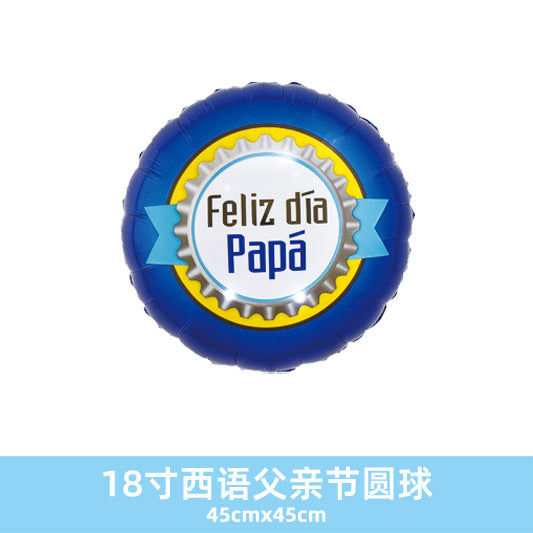 18inch Spanish Fathers Day Blessing Dad Joy Balloons Wholesale