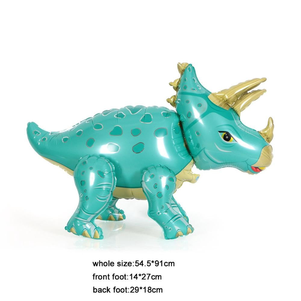 Billion Balloons 3D Standing Large Dinosaur Cartoon Aluminum Film Balloon
