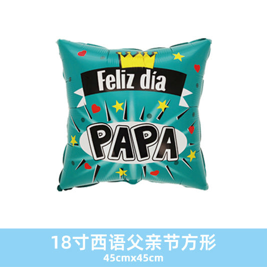 18inch Spanish Fathers Day Blessing Dad Joy Balloons Wholesale