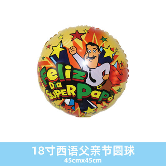 18inch Spanish Fathers Day Blessing Dad Joy Balloons Wholesale