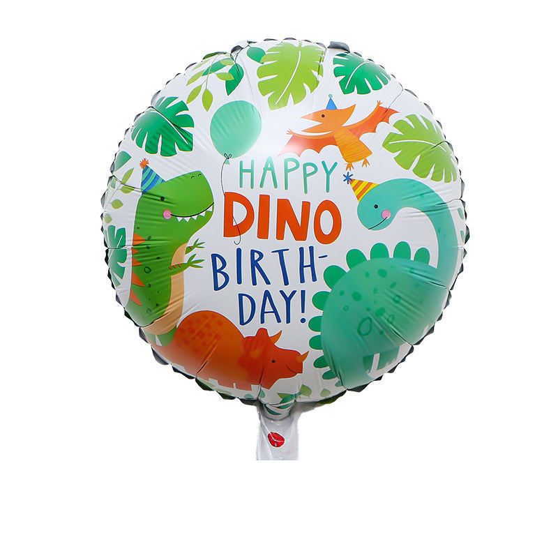 Billion Ballons Large Green Crocodile Backpack Dinosaur Aluminum Foil Balloon Min.50PCS