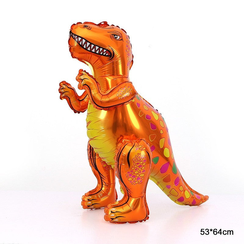 Billion Balloons 3D Standing Large Dinosaur Cartoon Aluminum Film Balloon