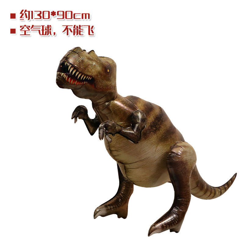 Billion Balloons 4D Standing Dinosaur Egg Shape Cartoon Balloon Dinosaur