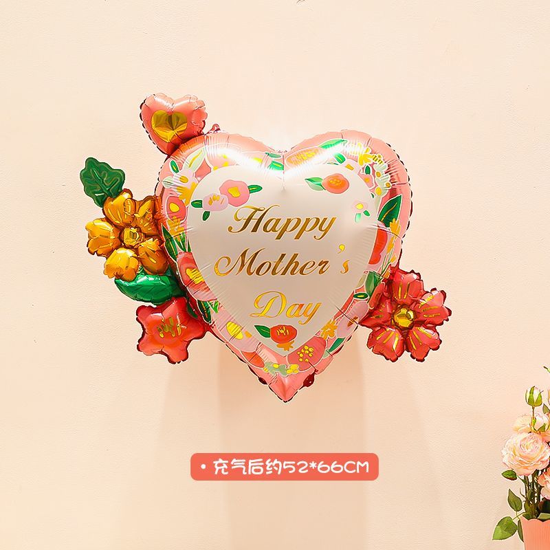 Mother's Day Decorative Aluminum Foil Balloons