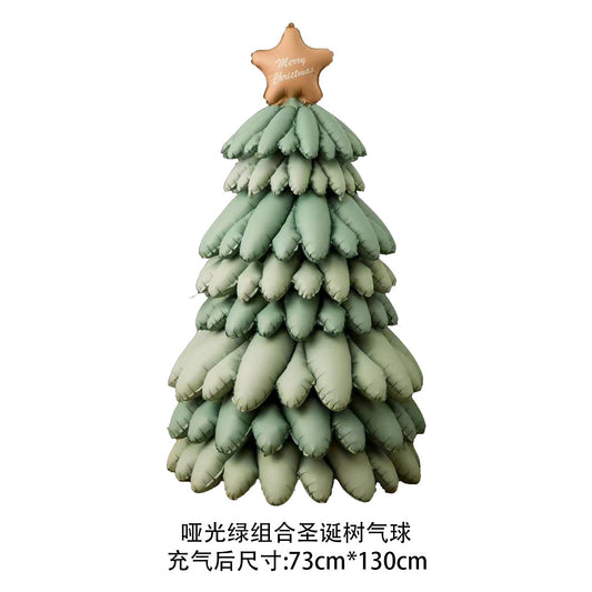 Christmas Tree Foil Balloons. Min.50PCS