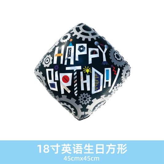 Wholesale 18inch Happy Birthday Balloon Decoration