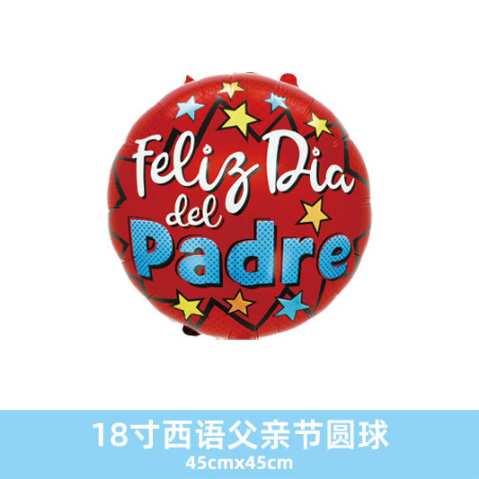 18inch Spanish Fathers Day Blessing Dad Joy Balloons Wholesale