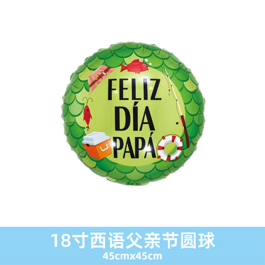 18inch Spanish Fathers Day Blessing Dad Joy Balloons Wholesale