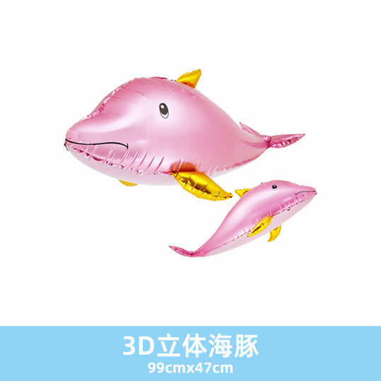 Promotional 3D 4D Floating Balloon Hot Air Gift Original Aluminum Film 50pcs Min.