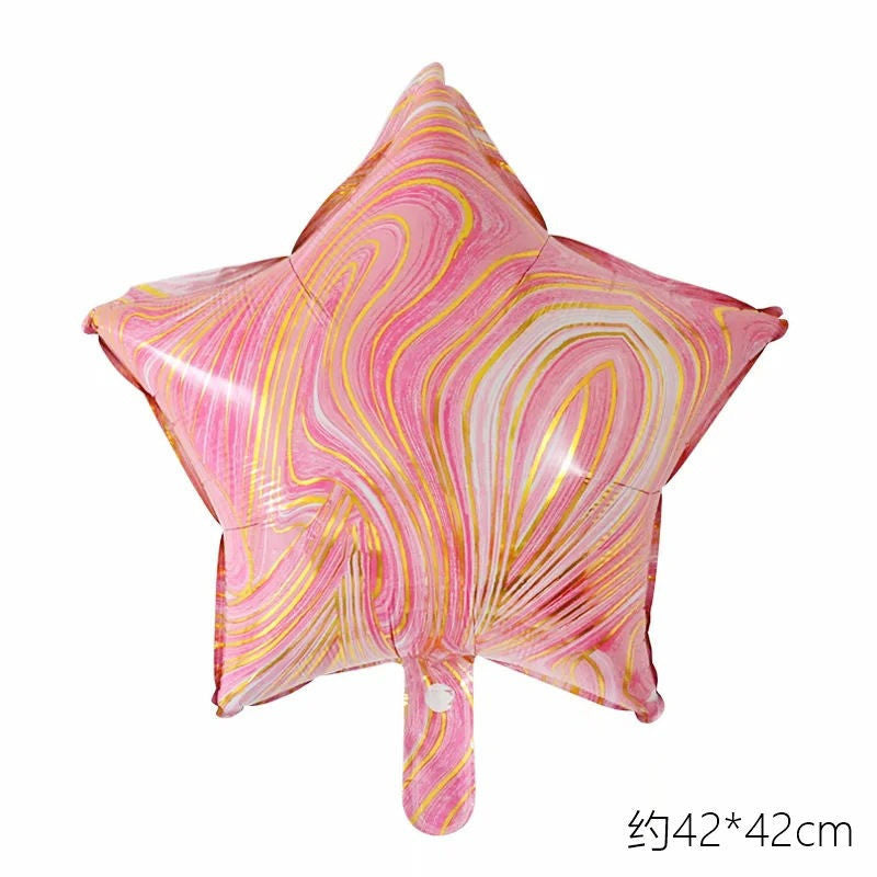 Billion Balloons New 18-Inch Love Star Aluminum Balloon Min.100PCS