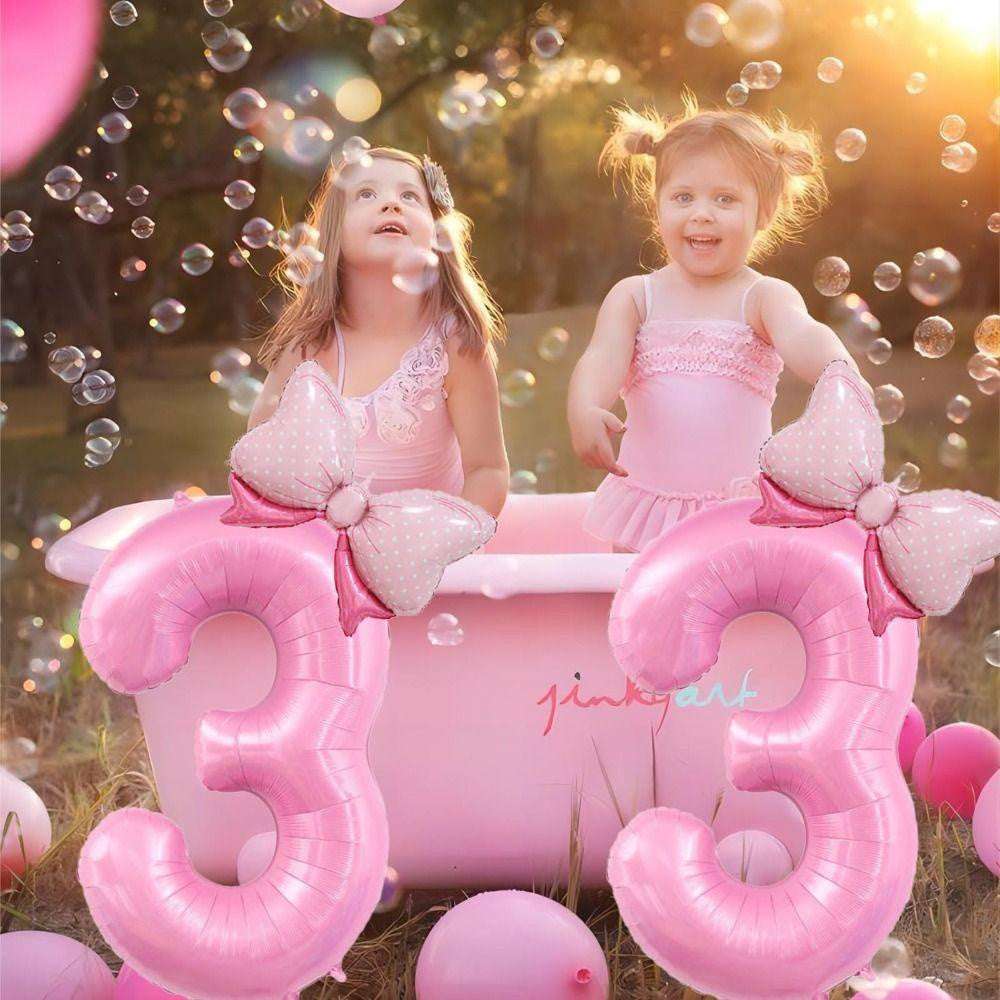 Billion Balloons Birthday Number Ballons, 40 Inch Princess Birthday Jumbo Number Balloon