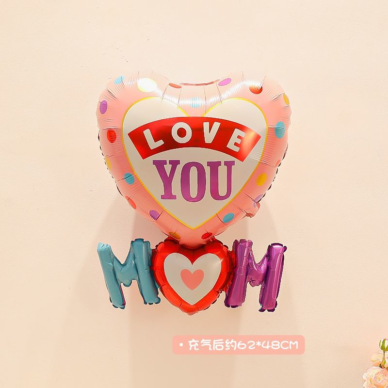 Mother's Day Decorative Aluminum Foil Balloons