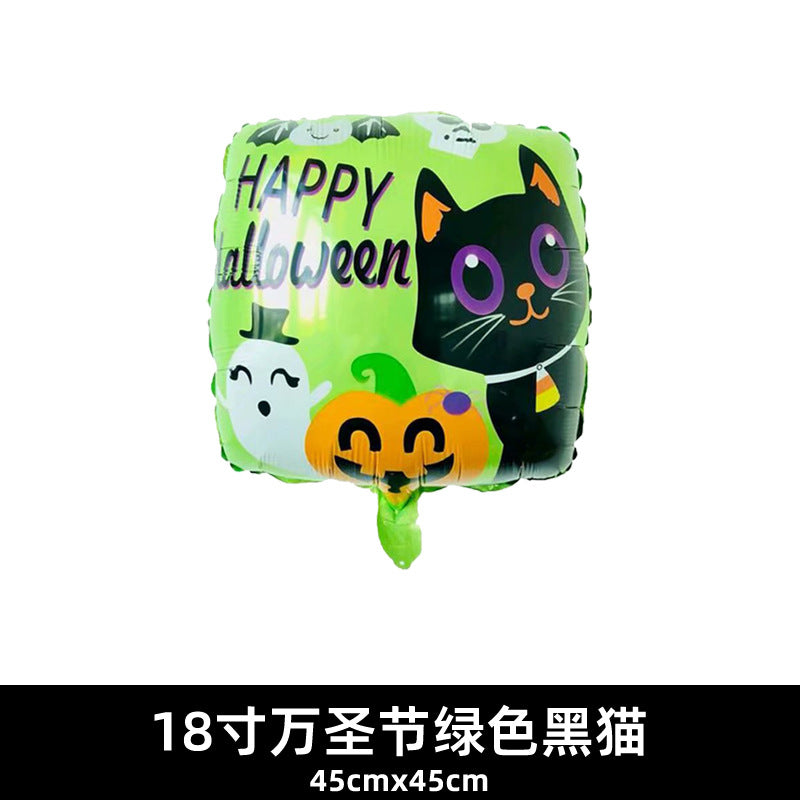 18 Inch Balloon Skull Bat Spider Pumpkin Halloween Decor Min.50PCS