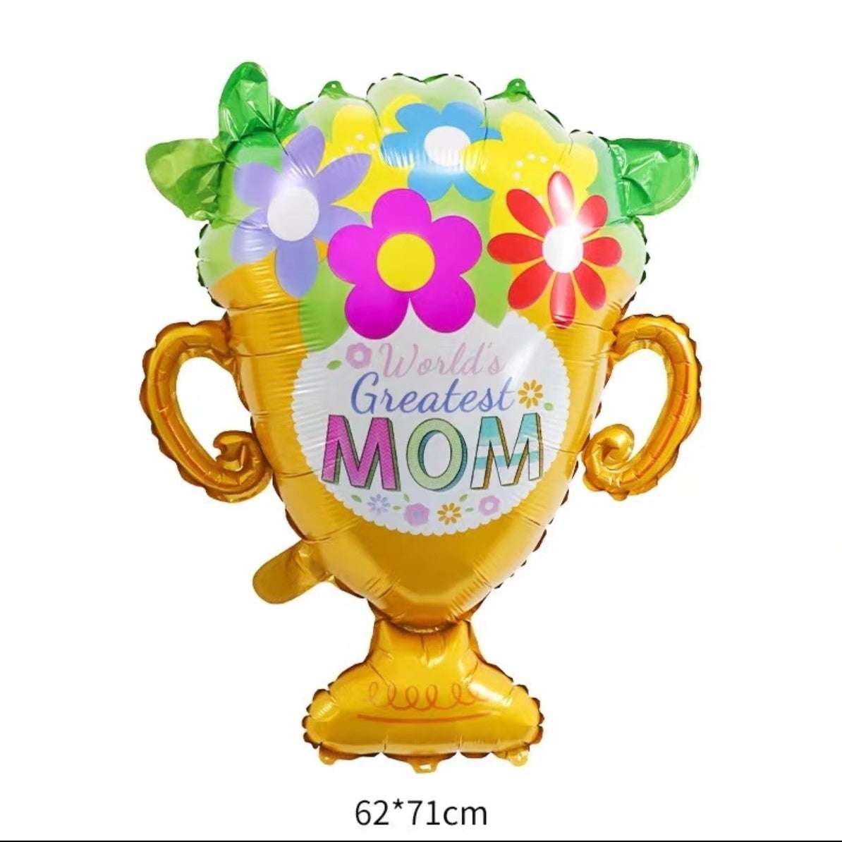 Mother's Day Birthday 3D Large Aluminum Foil Balloon Wholesale