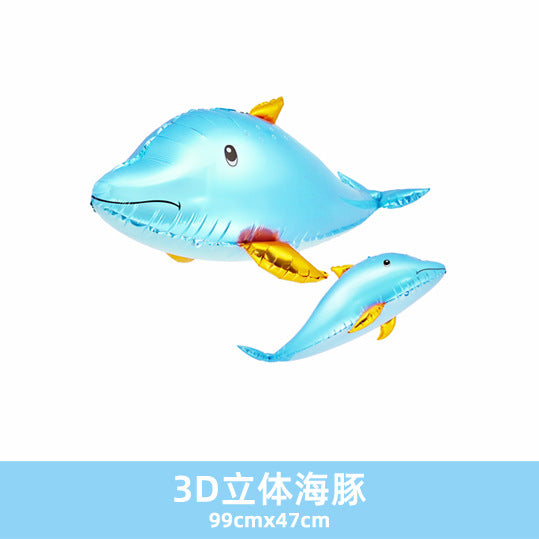 Promotional 3D 4D Floating Balloon Hot Air Gift Original Aluminum Film 50pcs Min.