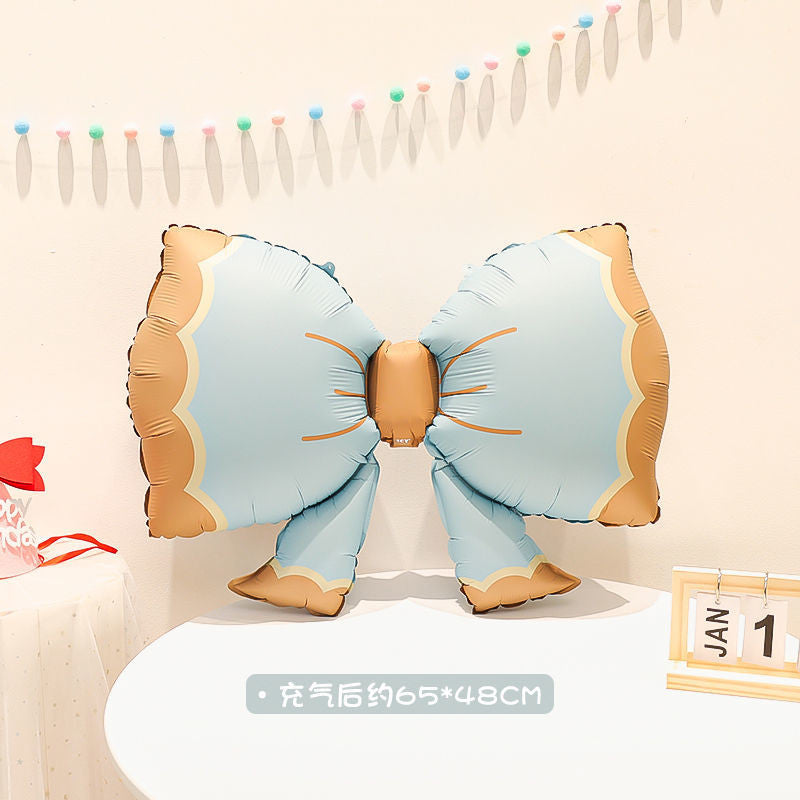 Billion Balloons INS Style Matte Bear Cake Aluminum Film Balloons Min.50PCS