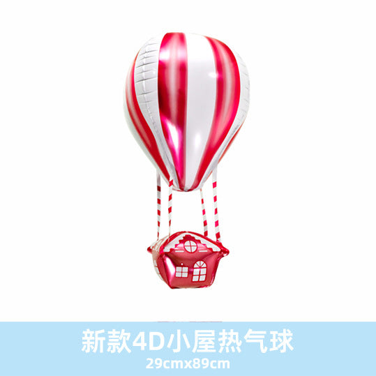 Promotional 3D 4D Floating Balloon Hot Air Gift Original Aluminum Film 50pcs Min.